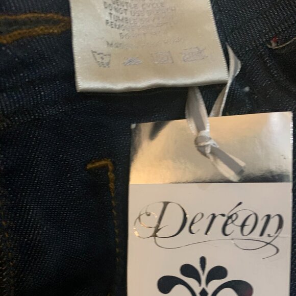 Vintage Beyonce Dereon, dark blue denim, size 11/12 - Picture 3 of 3